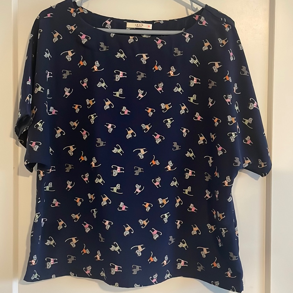 Le Lis Cat Blouse.